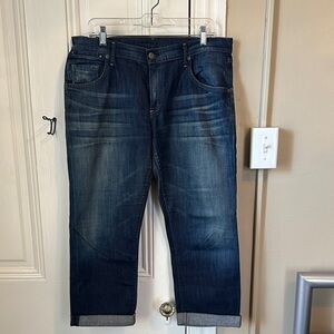 Citizens Of Humanity Dark Blue Relaxed Jeans